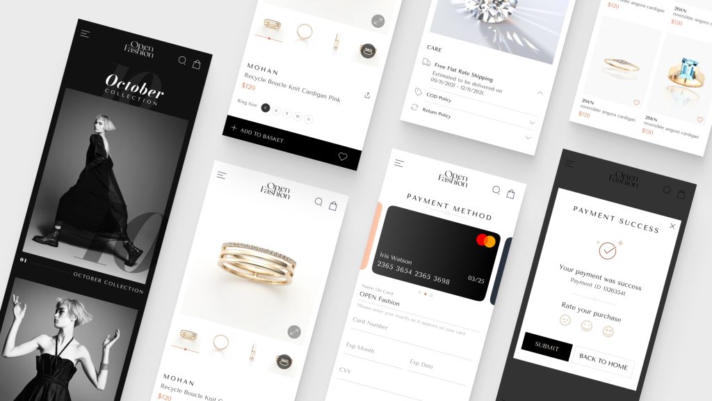 Open Fashion – Diseño App
