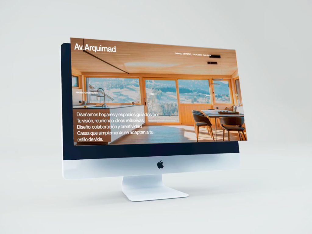 Av. Arquimad – Creación de página web